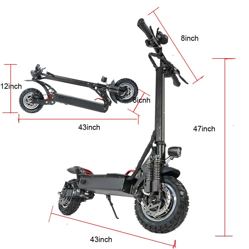  Fast Electric Scooter for Adults Teenager 10inch Load 330ibs Foldable Lightweight Commuting Sport S