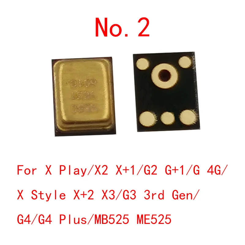 10PCS Inner Microphone Mic Speaker For Motorola Moto G8 G7 G6 G5S