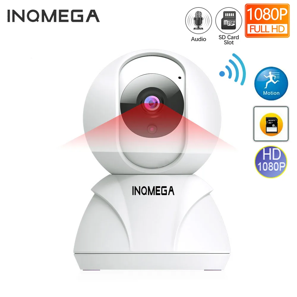 INQMEGA 1080P HD Home Security IP Камера Беспроводной смарт-камера с Wi-Fi аудио запись видеонаблюдения Видеоняни и радионяни Мини CCTV Камера