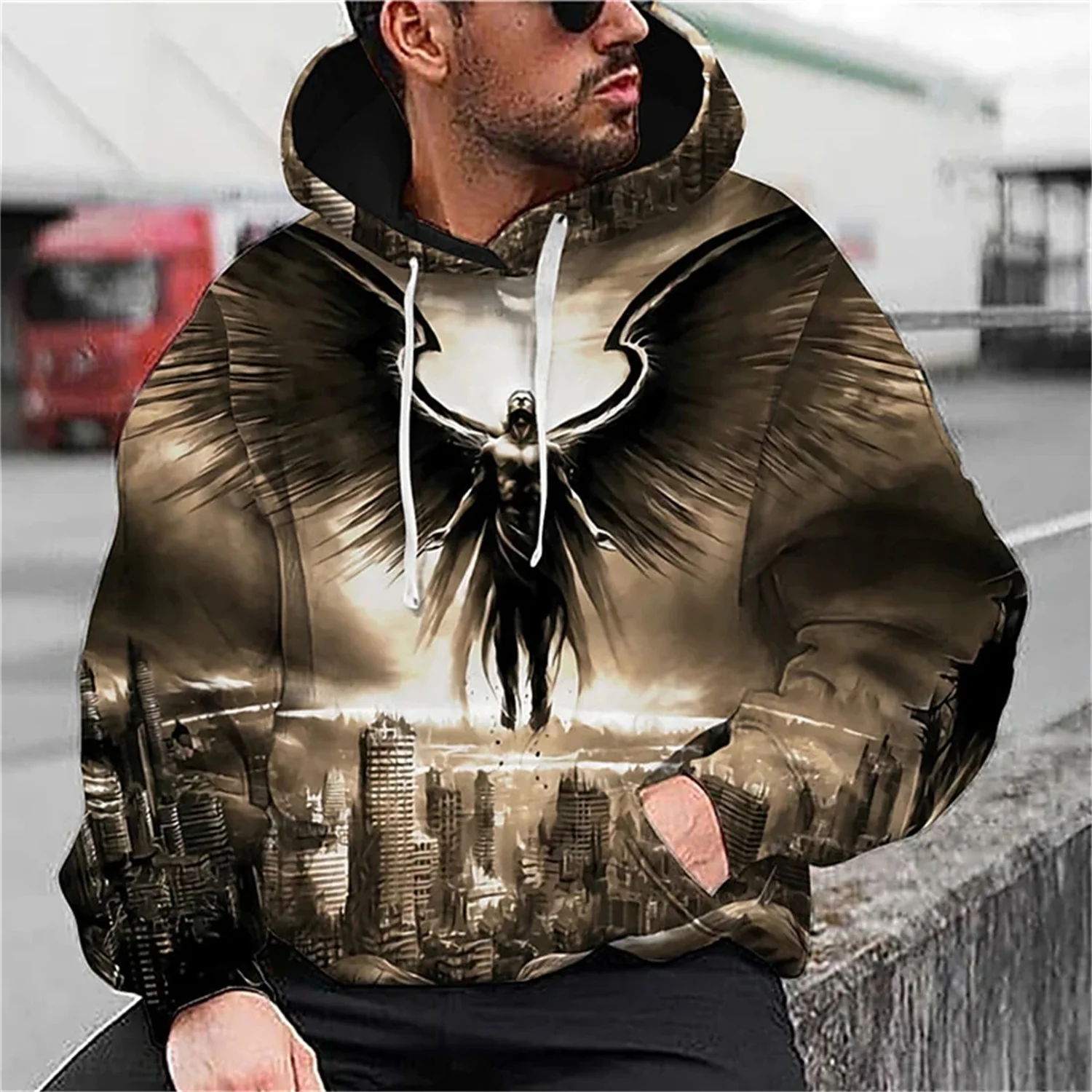 High Quality Fashion Personalized 3D Printed Sublimation Hoodies