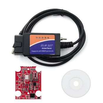 

ELM327 V1.5 USB Switch PIC18F25K80 Chip HS-CAN / MS-CAN For FORScan for Ford OBD2 Diagnostic Scanner