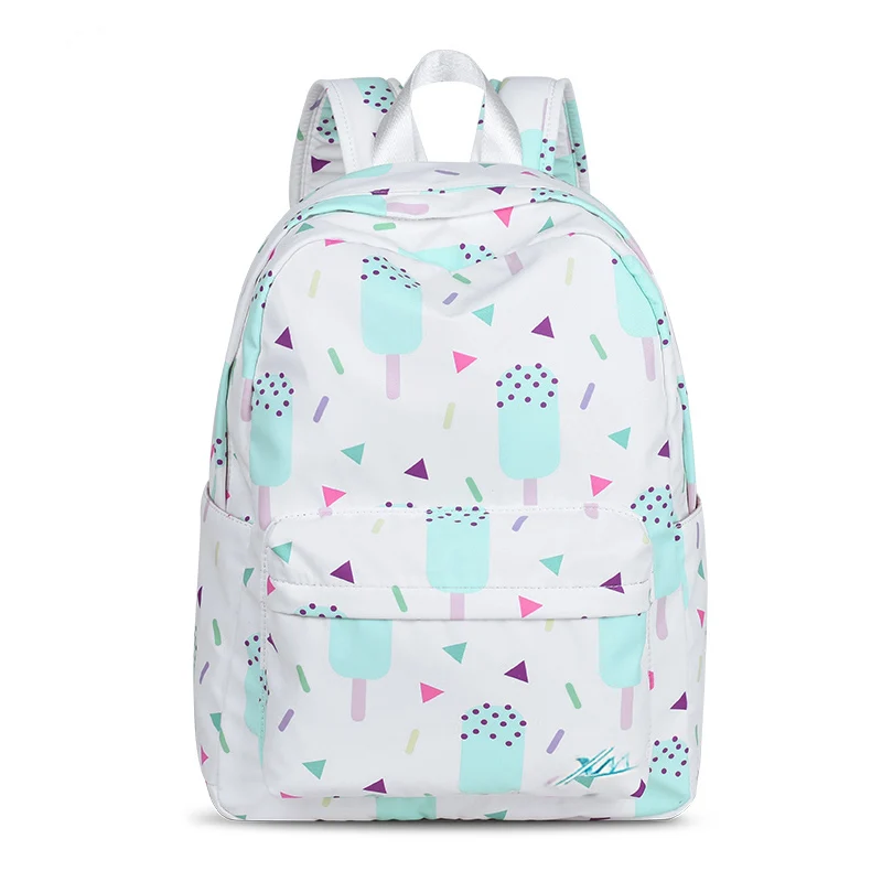 

TTOU Printing Backpack High Quality Women Canvas Backpack School Bags For Teenager Girls Book Bag Rucksack