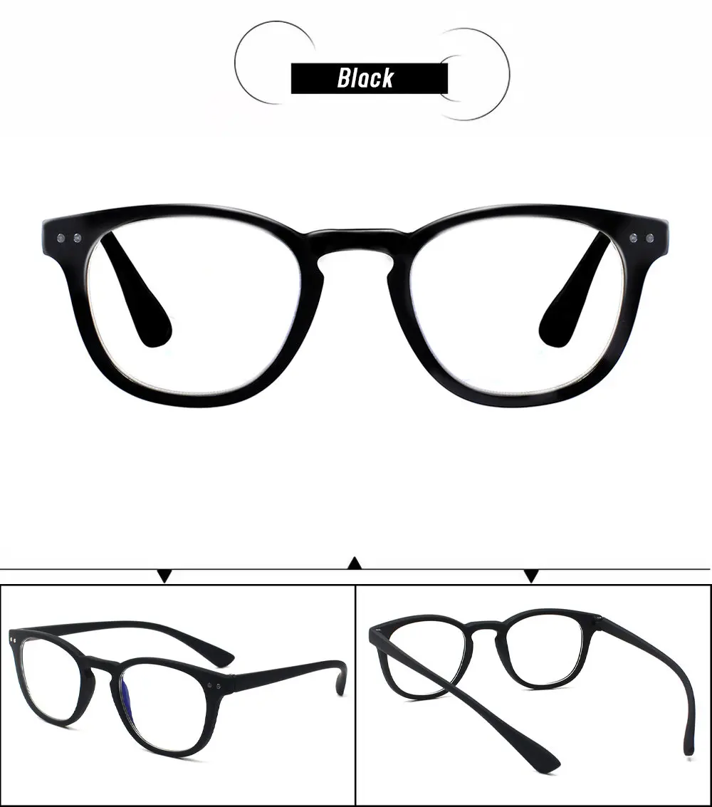 Turezing Reading Glasses Blue Light Blocking Women Men Fashion Square Computer Readers Anti Glare UV Ray Filter Eyeglasses 5