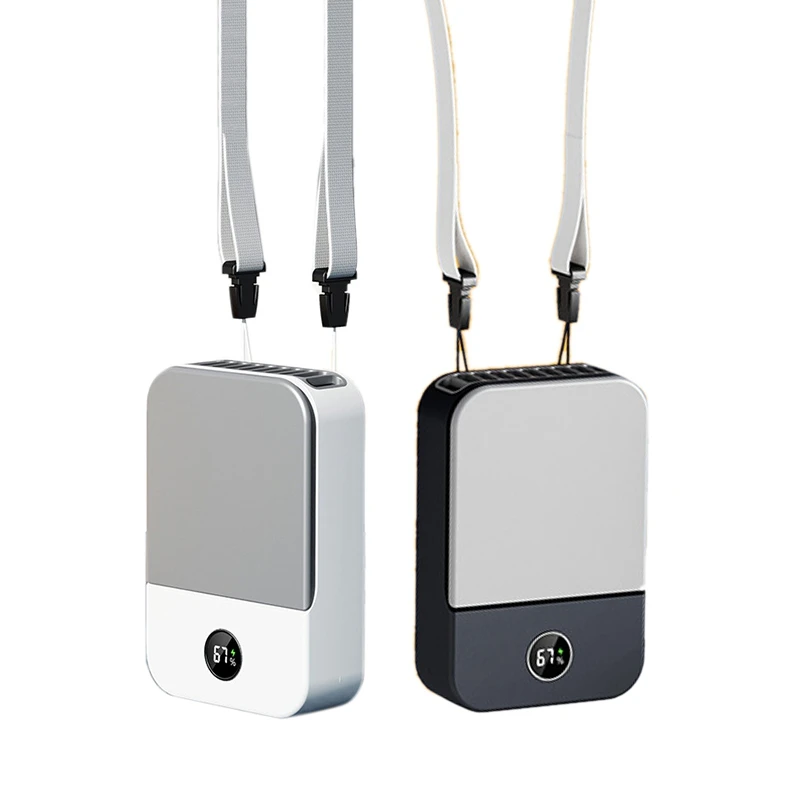 Mini Waist Clip On Fan For Shirt, Portable Personal Neck Fan With