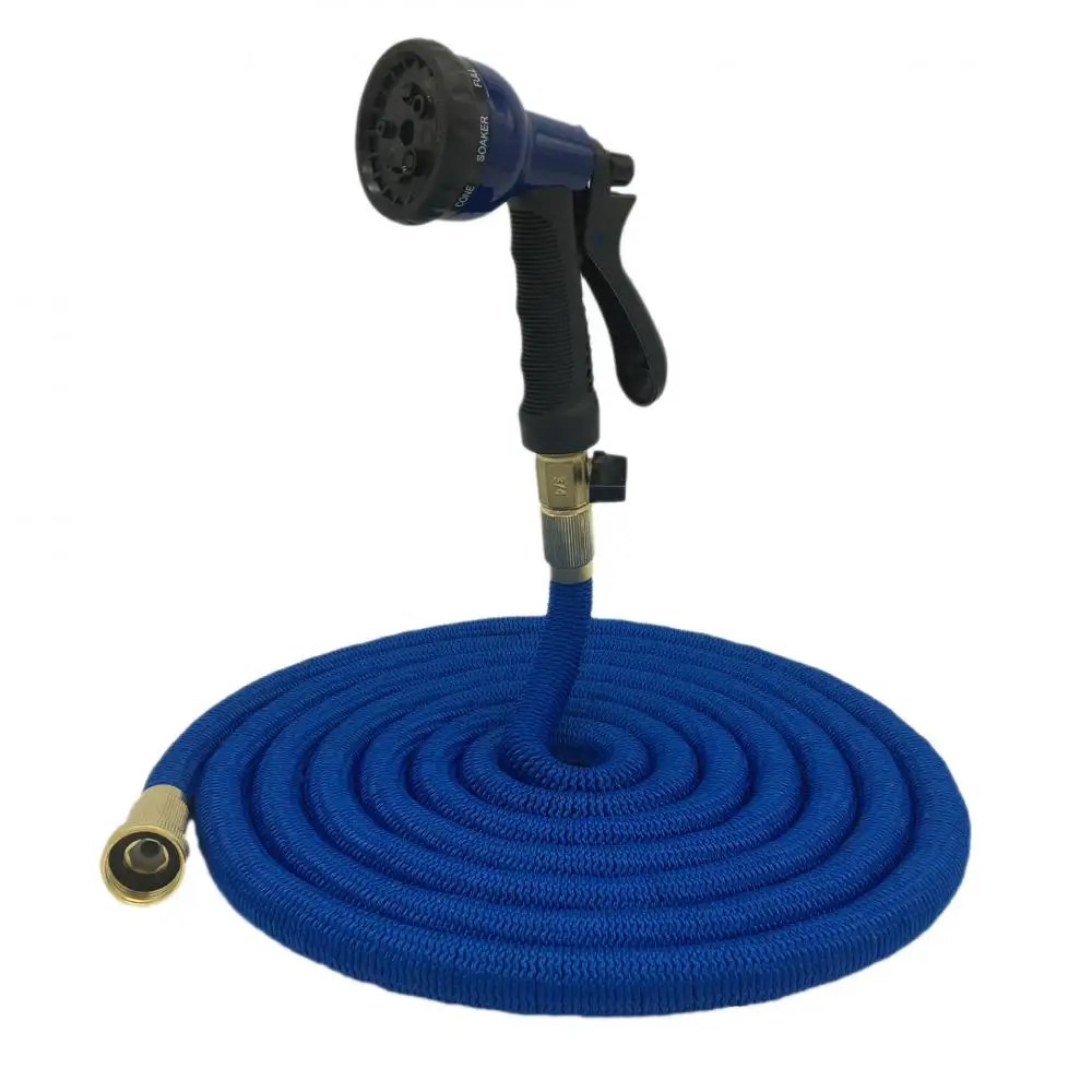 

25-150FT Hot Expandable Magic Flexible Garden Water Hose For Car Hose Pipe Plastic Hoses garden set to Watering with Spray Gun