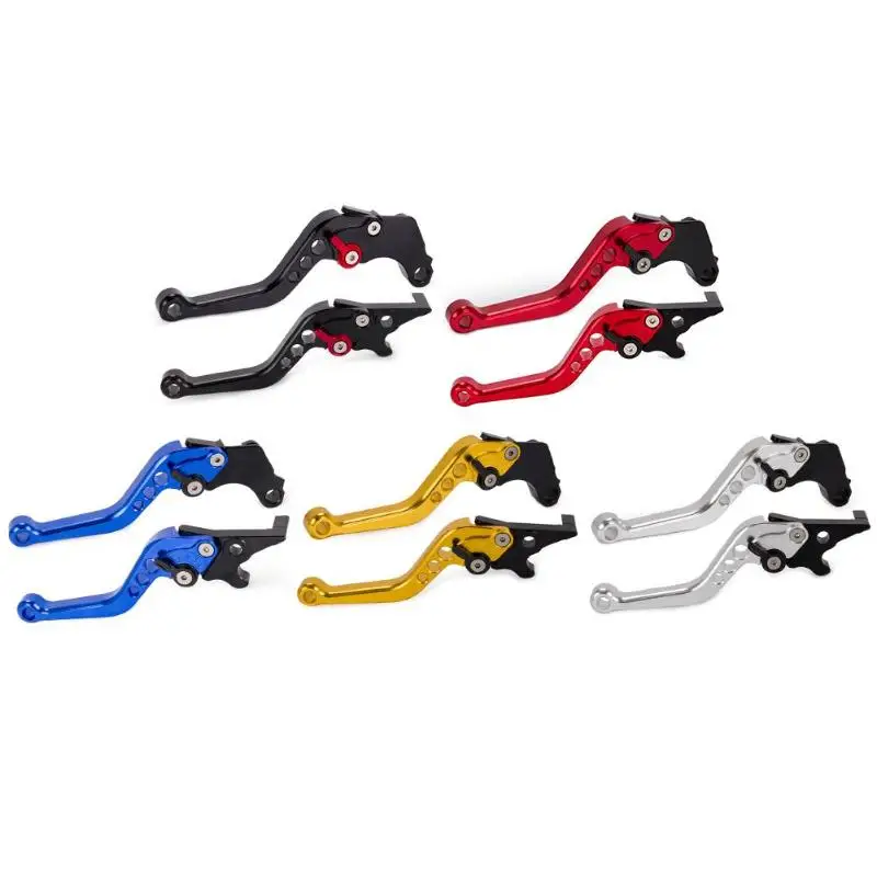 

1 Pair CNC Adjustable Motorcycle Brake Anodizing Treatment Clutch Levers Accessories for Honda MSX-125 2013-2018