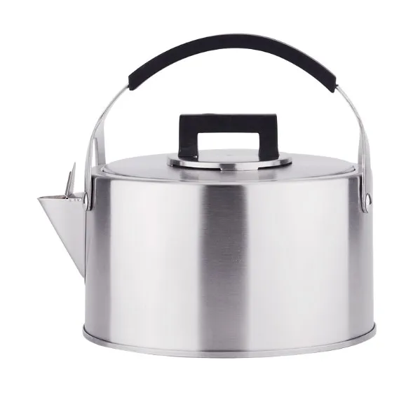 430Premium Whistling Tea Kettle Rust Resistant Stainless Steel Gas Electric Induction Stovetop Kettle Water Kettles Camping Teap