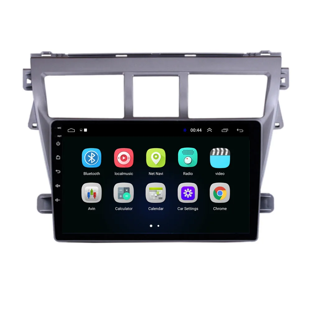 4G LTE Android 8,1 для Toyota VIOS 2007 2008 2009 2010 2011 2012 Мультимедиа стерео автомобильный dvd-плеер навигация gps радио