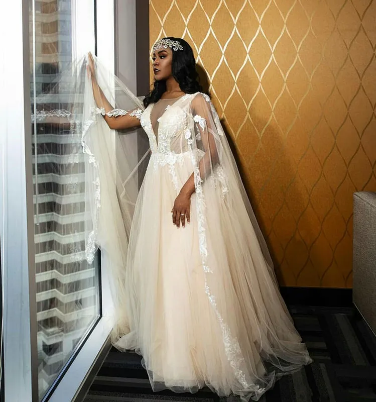 2019-african-country-wedding-dresses-appliqued-lace-a-line-floor-length-bohemian-wedding-dress-with-wrap-custom-made-boho-bridal-gowns (2)_副本