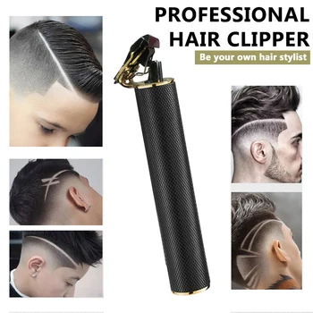 

1Set USB Rechargeable Electric Mens Hair Trimmer Hair Clipper Men Beard Trimer Body Face Clipper Machine Edge Pivot Motor
