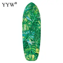 750x240x10mm Skateboard DIY Skateboard Maple Mini Longboard Skate Board Painting Graffiti Cruiser Deck Natural Skate Deck Board