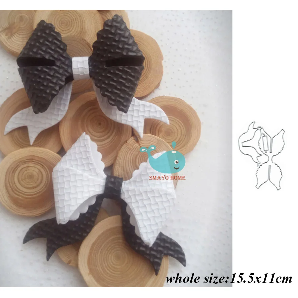 

scrapbook Bow cutting dies Craft Metal Cutting Dies cut die Cute Scrapbooking DIY Paper Card Craft Embossing Die Cuts