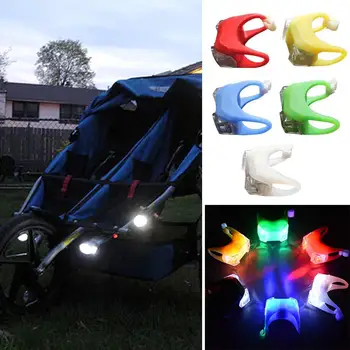 

Outdoor Night Stroller Baby Caution Lamp Remind Lights Hook Waterproof LED Prams Accessories Infant Security Alert Flash