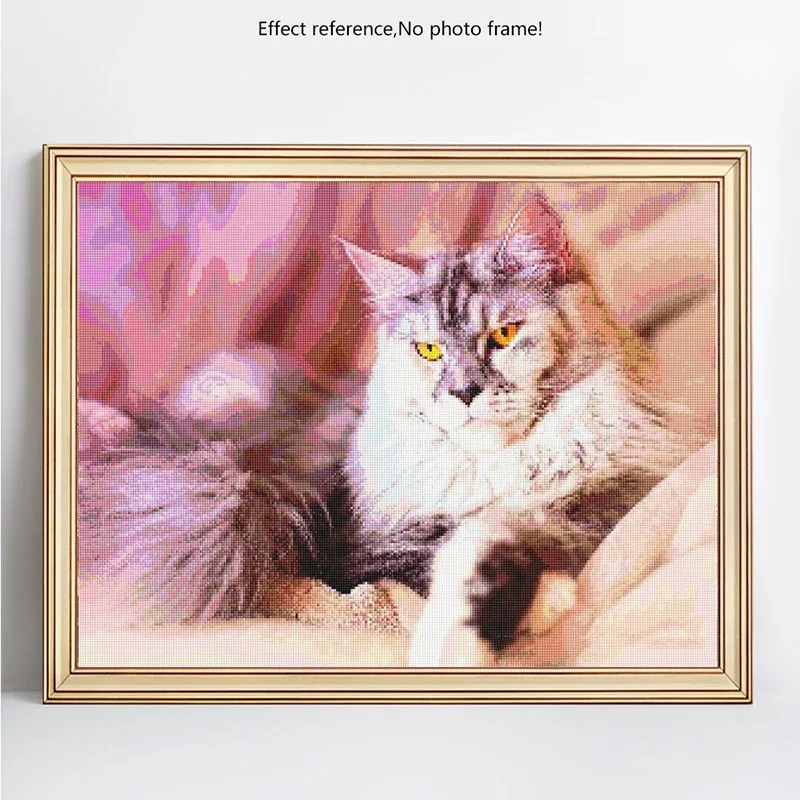 HUACAN-5D-Diamond-Painting-Animal-Cat-Full-Square-Embroidery-Sale-Picture-Rhinestone-Diamond-Mosaic-Home-Decor