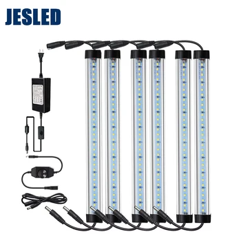 

4~6PCS LED Under Cabinet Lighting Counter Fixture 12Inches Dimmable Shelf Light Bars 48W 3600LM Super Bright 5000K Daylight