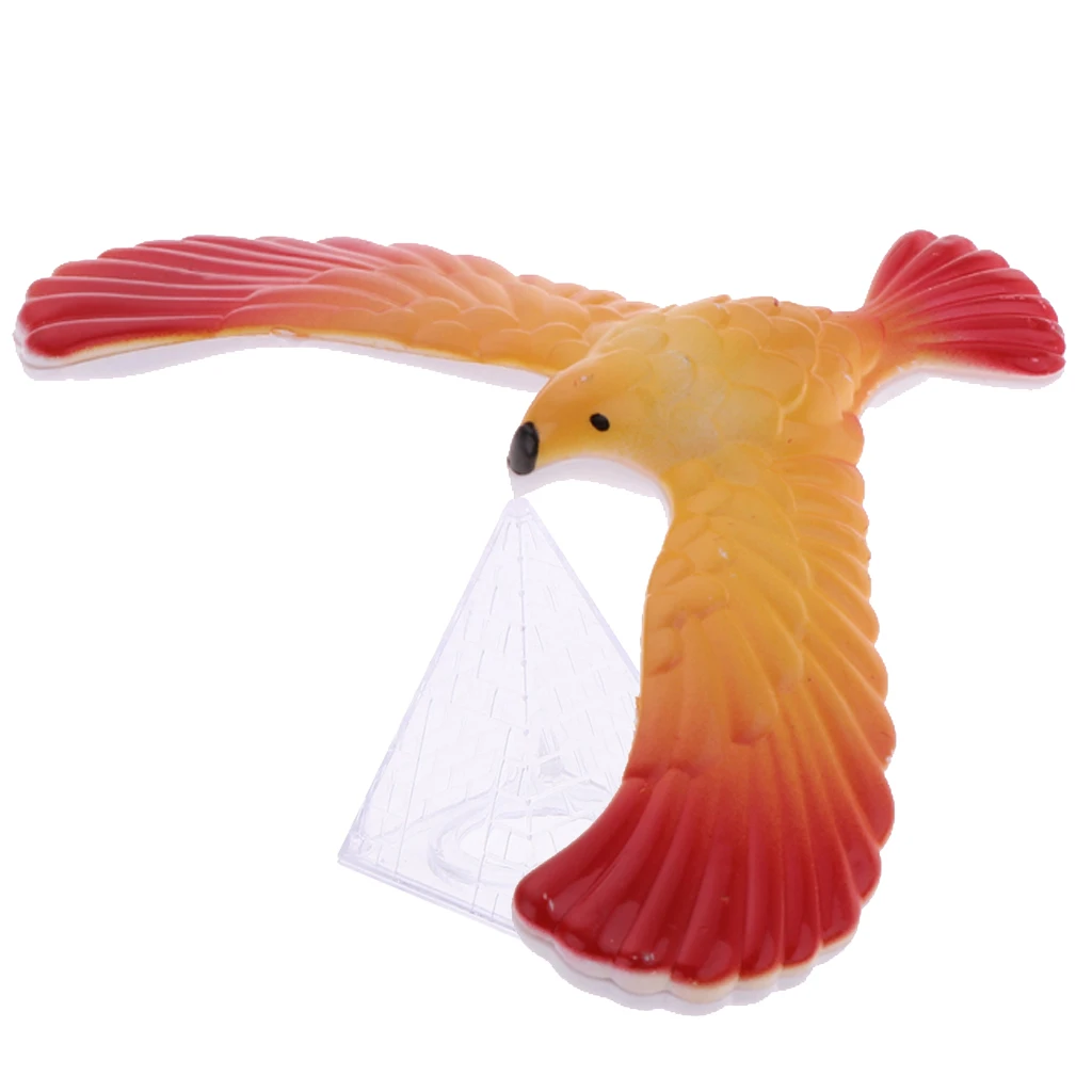 

1pcs Puzzle Balanced Eagle with Tower Classic Nostalgic Toys For Exploring Physics Knowledge Children'S Educational Toys