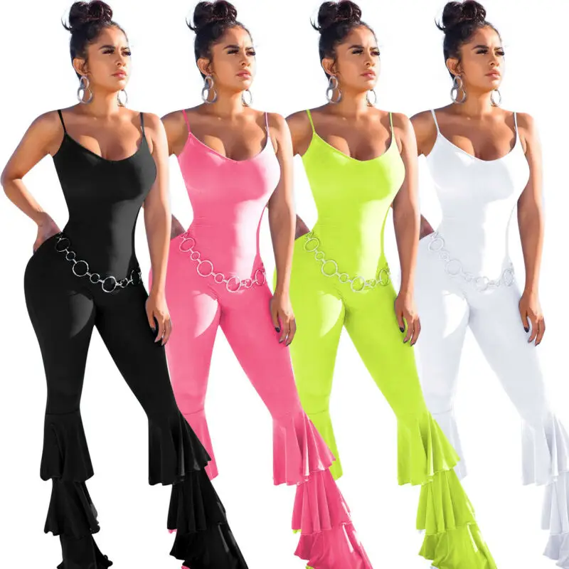 

Women Yoga Jumpsuit Fitness Tracksuit Sport Leopard Print Workout Gym Athletic Playsuit Sling Backless Stretch Romper Sportswear