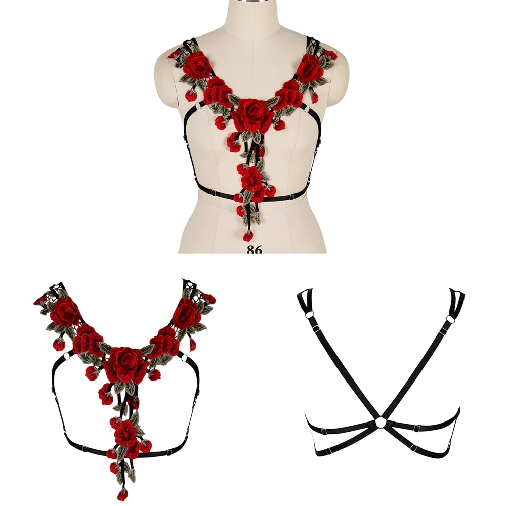 

Flower Accessories Harness Fashion Belt Women Sexy Lingerie Adjust Waist Belt Suspender Exotic Apparel Erotic Lingerie