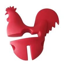 Кухонный силикагелевый пластиковый горшок с боковым зажимом, анти-обжигающий держатель для ложки, безопасный простой в использовании кухонный инструмент для приготовления пищи, боковые зажимы для горшка