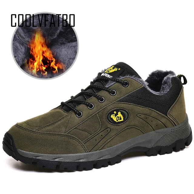 US $22.60 Winter Shoes Men Big Size 47 48 49 Super Warm Men's Boots Outdoor Sneakers Ankle Warm Plush Snow Bo