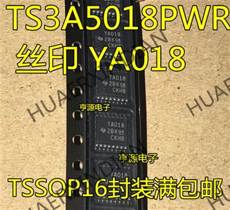10 шт./лот TS3A5018 TS3A5018PWR YA018 TSSOP16 в