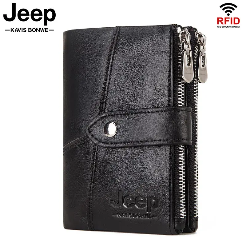 

100% Cowhide Leather Men's Wallet Fashion Wallet Mini Coin Purse Short Male Money Quality Designer New Bag Small Walet for Boys