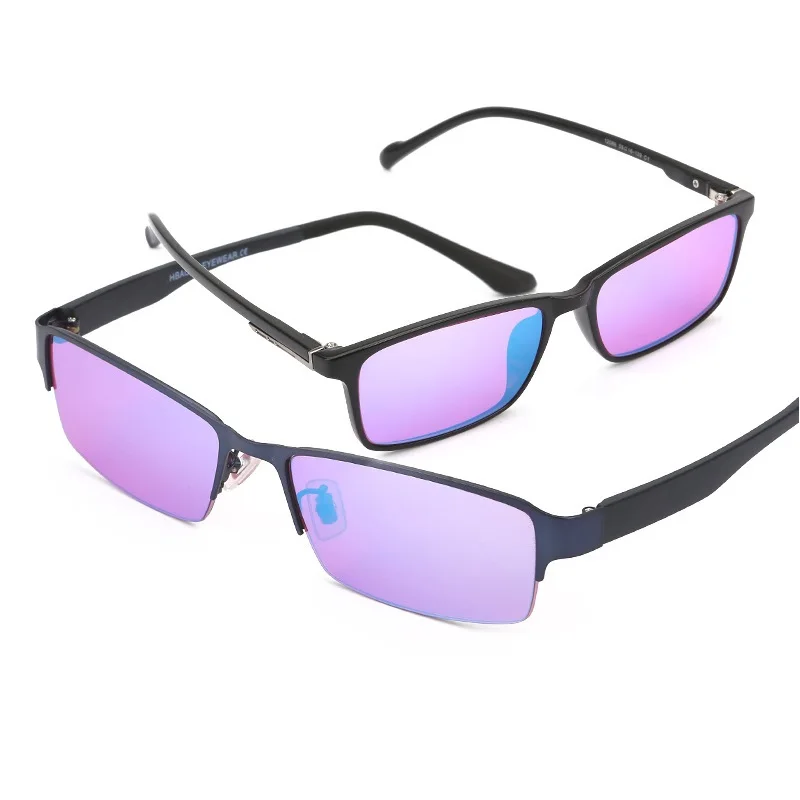 Женские и мужские очки Carter красные зеленые для коррекции зрения цветные