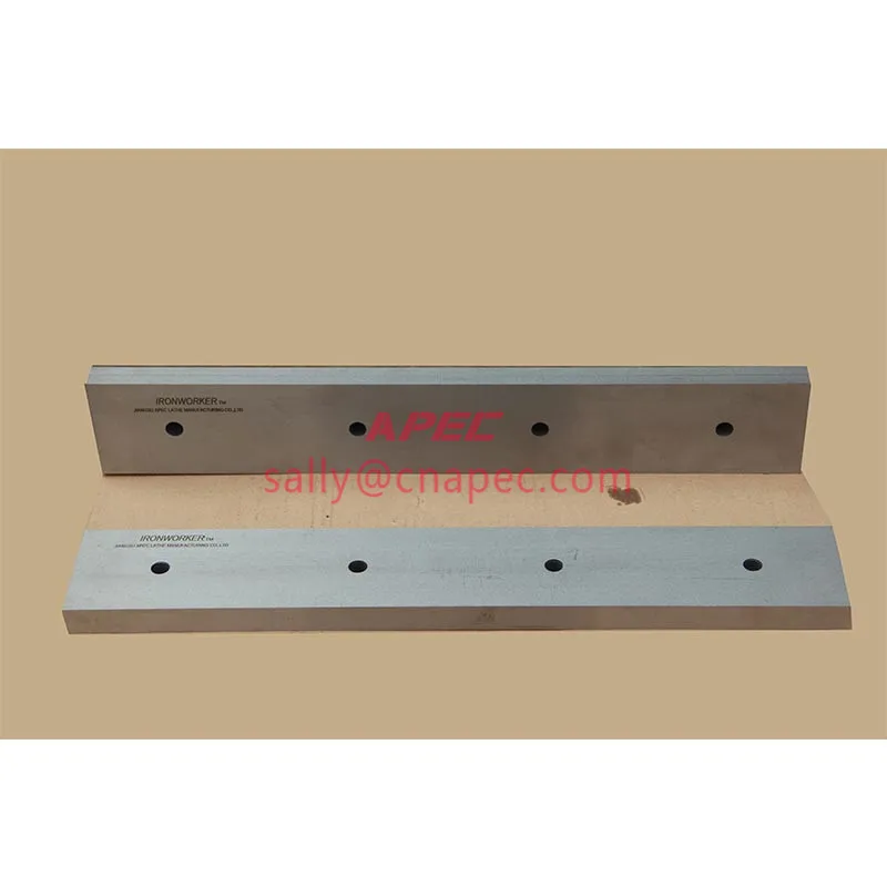 

Factory Supply shearing blade for Ironworker machine APEC
