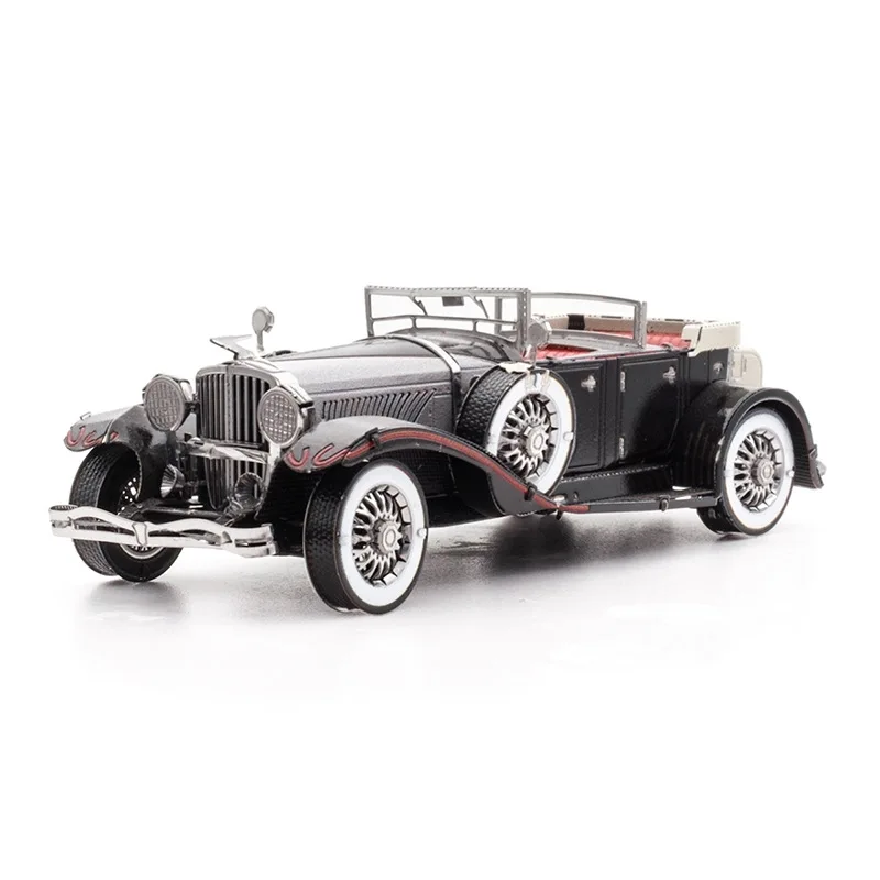 

3D Metal Puzzle 1935 DUESENBERG MODEL J car model KITS Assemble Jigsaw Puzzle Gift Toys For Children