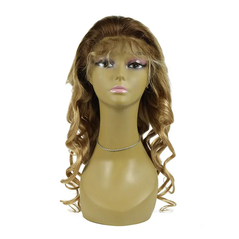 

130% density Loose Wave Virgin Human Hair lace front wig