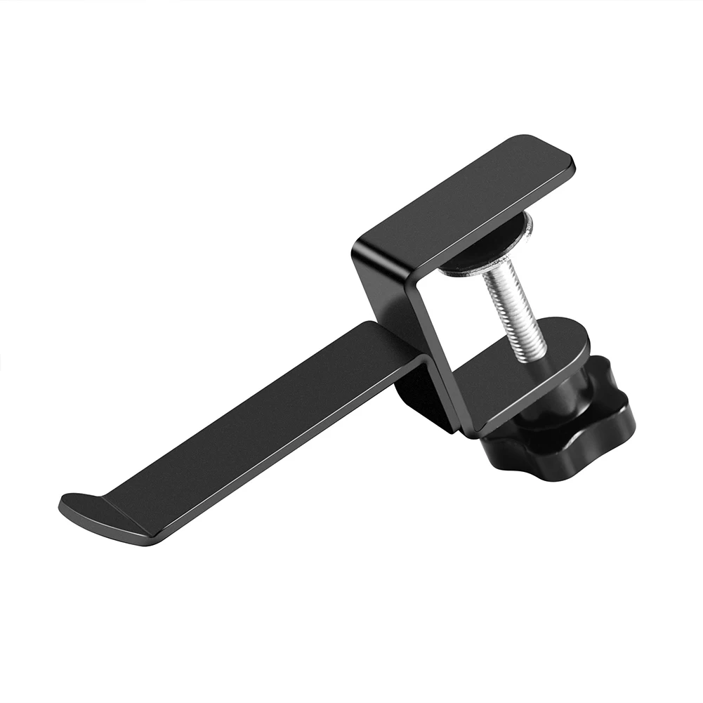 Full Metal Adjustable Store Cables Silicone Pad Wide Use Organizer Home Use Headset Holder Space Saving Desk Clamp On Hanger