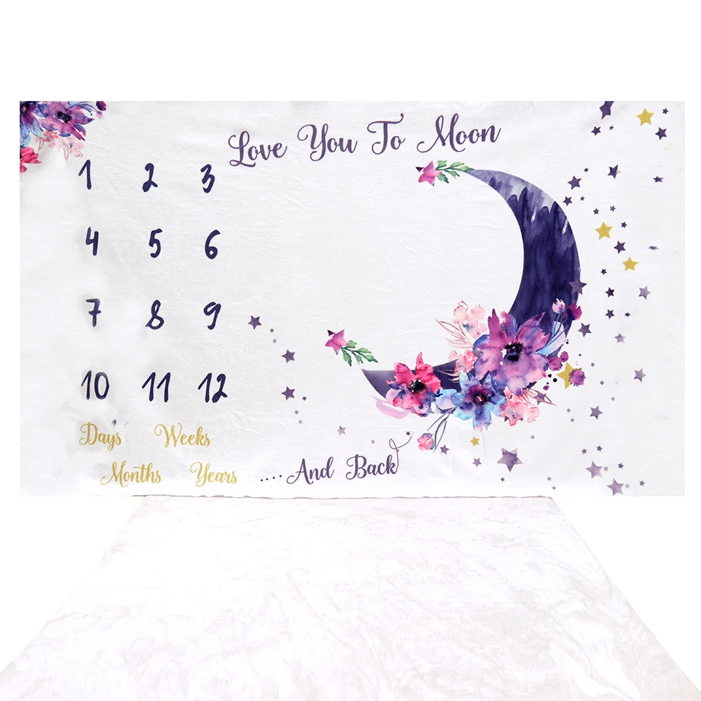 47 39in Bebe Mensuel Jalon Couverture Doux Flanelle Couvertures Photo Photo Accessoire Bebe Cadeaux D Anniversaire Pour Nouveau Nes Aliexpress
