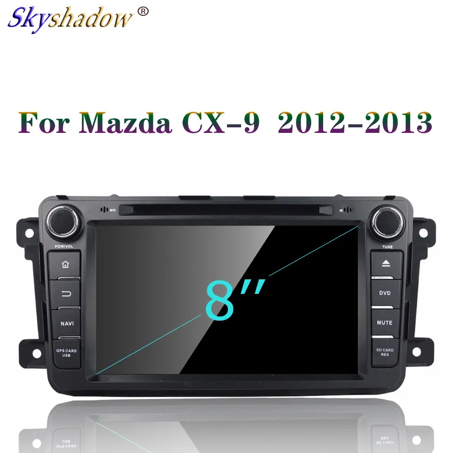 Ips DSP Android 9,0 Восьмиядерный 4 Гб 64 ГБ Автомобильный мультимедийный dvd-плеер gps карта RDS радио wifi Bluetooth 4,2 для Mazda CX-9 2012 2013