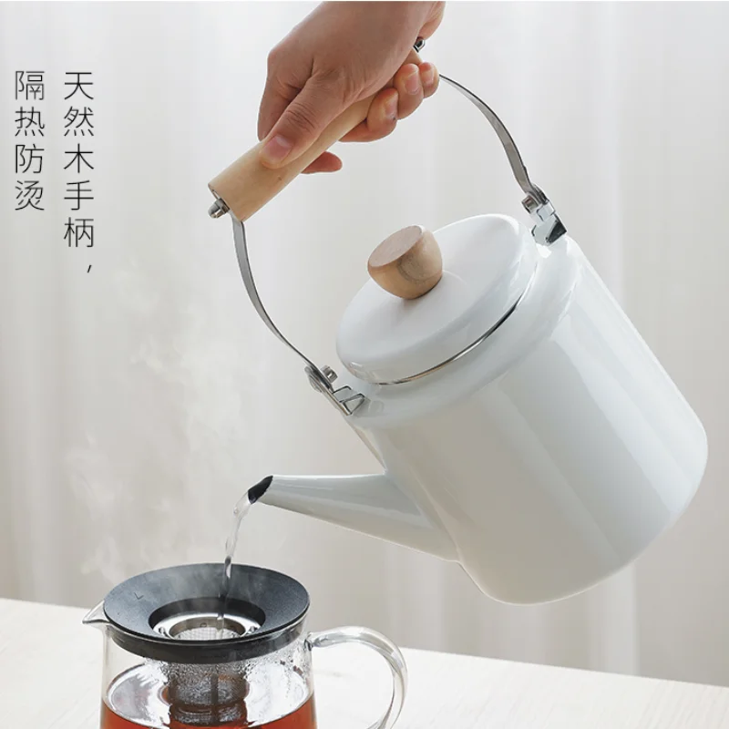 Small Tea Pot Plastic Reusable Teapot Tea Pot Small Teapot Thicken Soup Kettle Water Pot