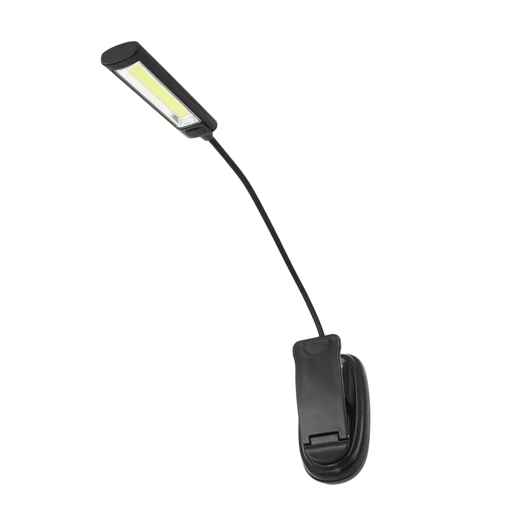 

USB Rechargeable Table Desk Clip LED Reading Lamp Working Lantern BBQ Light