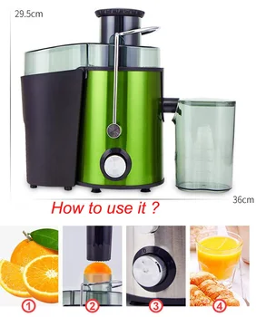 

Juice Extractor High Speed for Fruit and Vegetables Dual Speed Setting Centrifugal Fruit Machine with Juice Jug