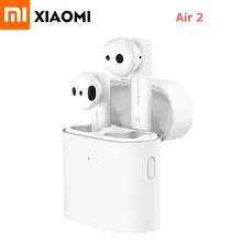 Xiaomi Air 2 TWS гарнитура Bluetooth 5,0 наушники Airdots Pro 2 длинный аккумулятор ENC автоматическая пауза управление нажатием Быстрая зарядка