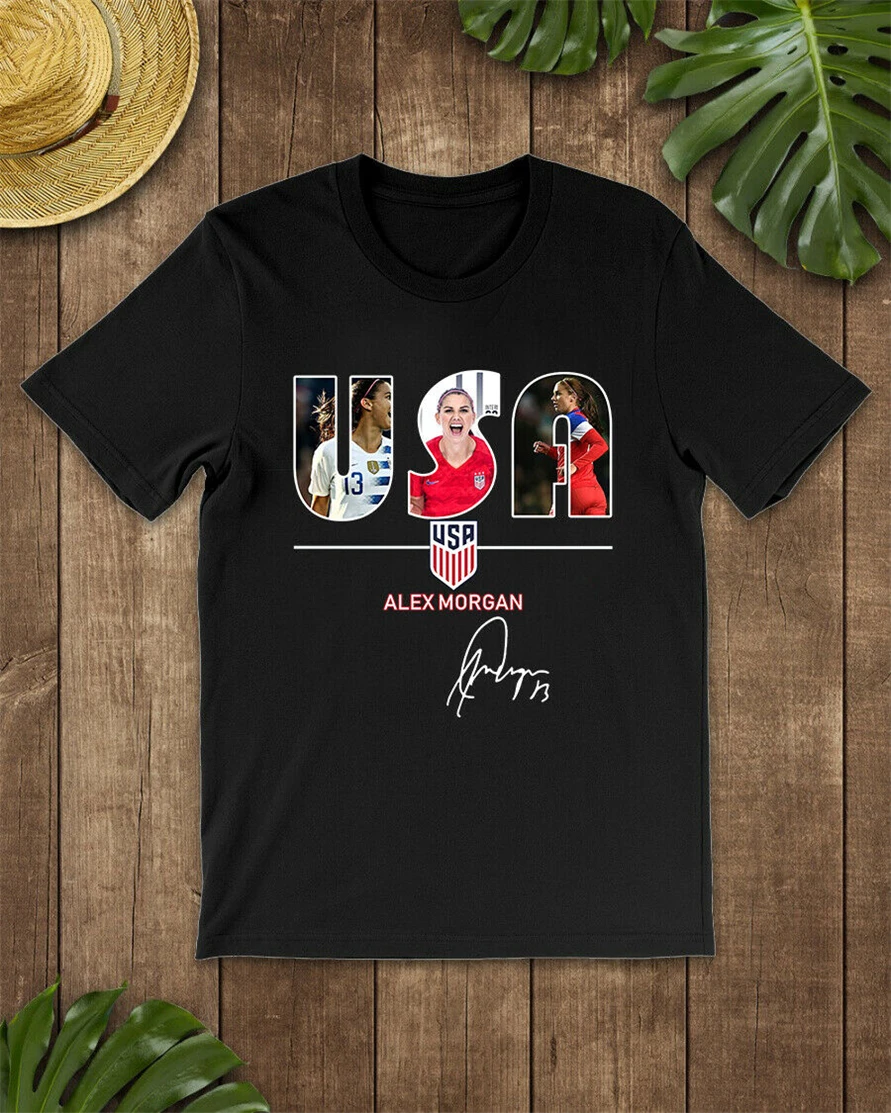 Алекс Морган фирменная футболка США Для женщин футбол 2019 черного
