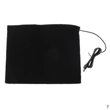 5 в USB с подогревом куртка пальто жилет аксессуары из углеродного волокна с подогревом колодки теплый сзади шеи быстрый нагрев