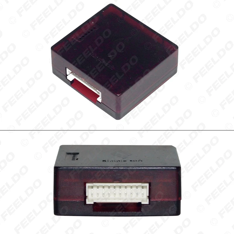 FEELDO Car 16pin Audio Wiring Harness With Canbus Box For Renault Koleos Megane Stereo Installation Wire Adapter