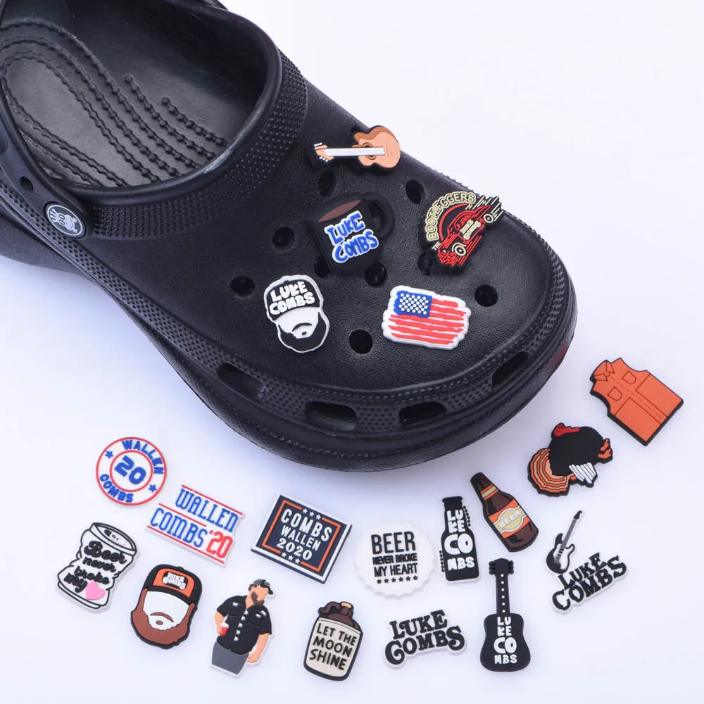 Обувь-сабо Pop Culture подвески гребни для крокодиловых шармов Клубные туфли