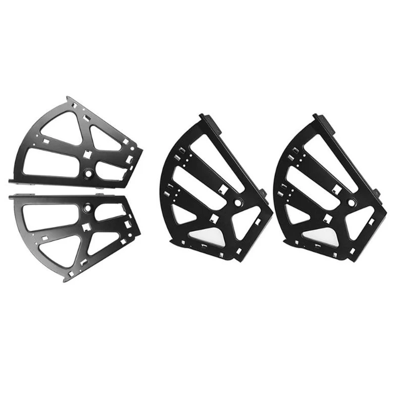 Горячая XD-2Pcs петли для обувных шкафов откидная рама Поворотная полка подвижная полка для обувных шкафов петля для аппаратного оборудования черная-2 La