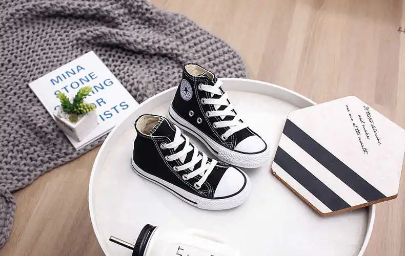 2021 Spring New Fashion Canvas Shoes Baby Shoes Children Sneakers Girls Sneakers Boys Sneakers Size 20-38 best children's shoes