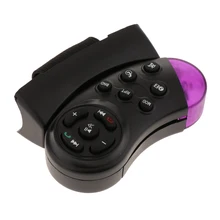 Автомобиль Управление рулевым колесом, 11-ключа DVD MP3 плеер Беспроводной пульт дистанционного управления ABS Пластик для большинства транспортных средств