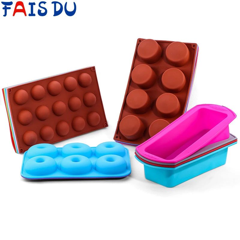 Round Pudding Jelly Gummy Mold Jelly Muffin Mousse Ice creams Chocolate