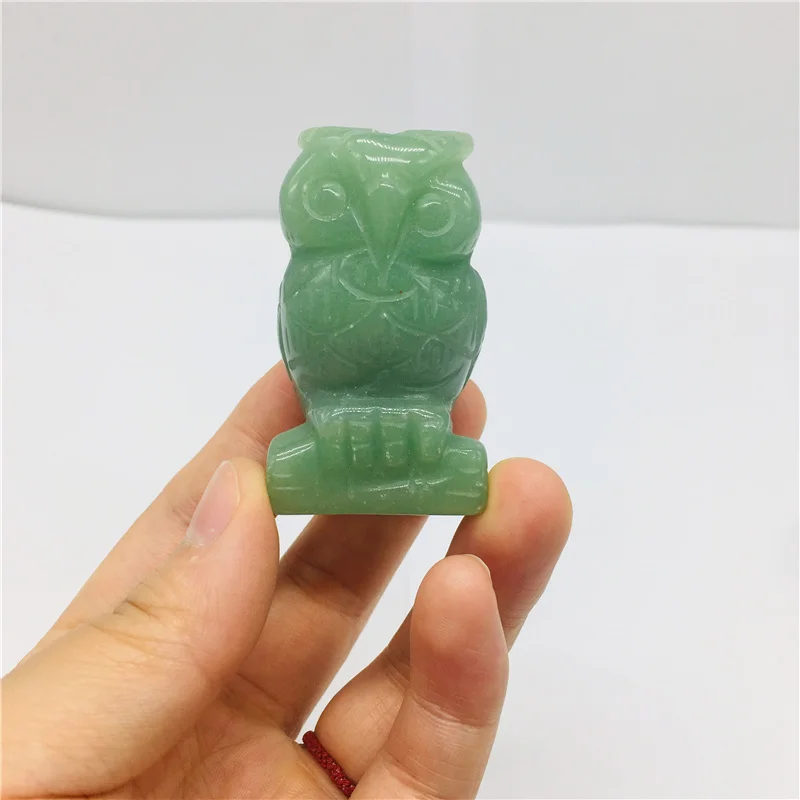 

Кварцевая Сова из натурального кристалла