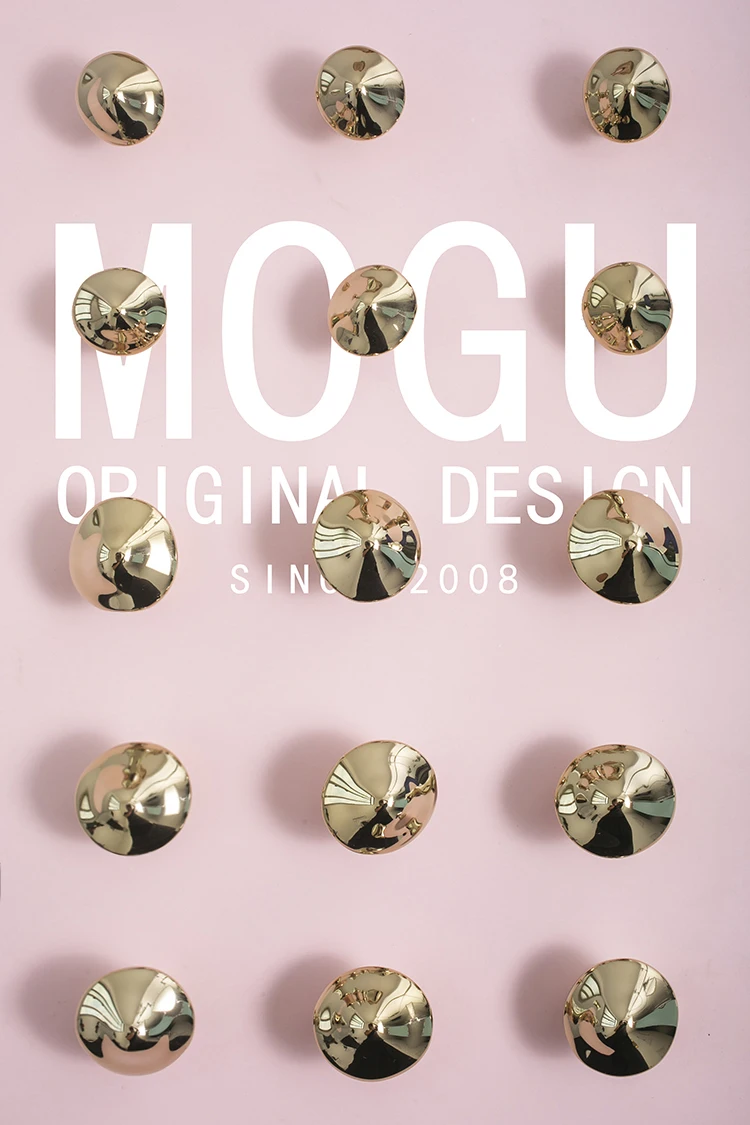 Ouro bronze móveis alças, cogumelo forma, PVD