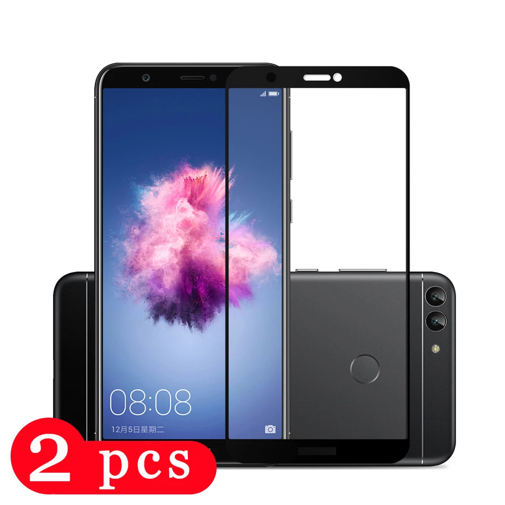 2 шт. 9H Защитная пленка для huawei p smart plus 2018 2019 закаленное стекло Z pro защита экрана