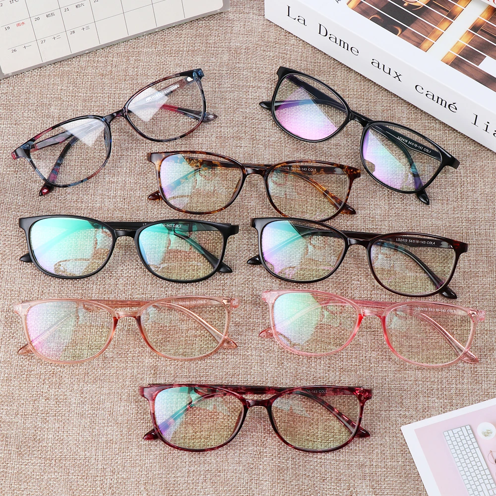 2020 Unisex Hot 1 Pcs Reading Glasses Lightweight Transparent Glasses Men Women Cateye Glasses Frame Vision Care Eyewear