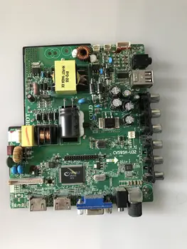 

LCD TV motherboard 32c1n led3219 ledtv-3206a motherboard cv59sh-u32 three in one drive board for remote control